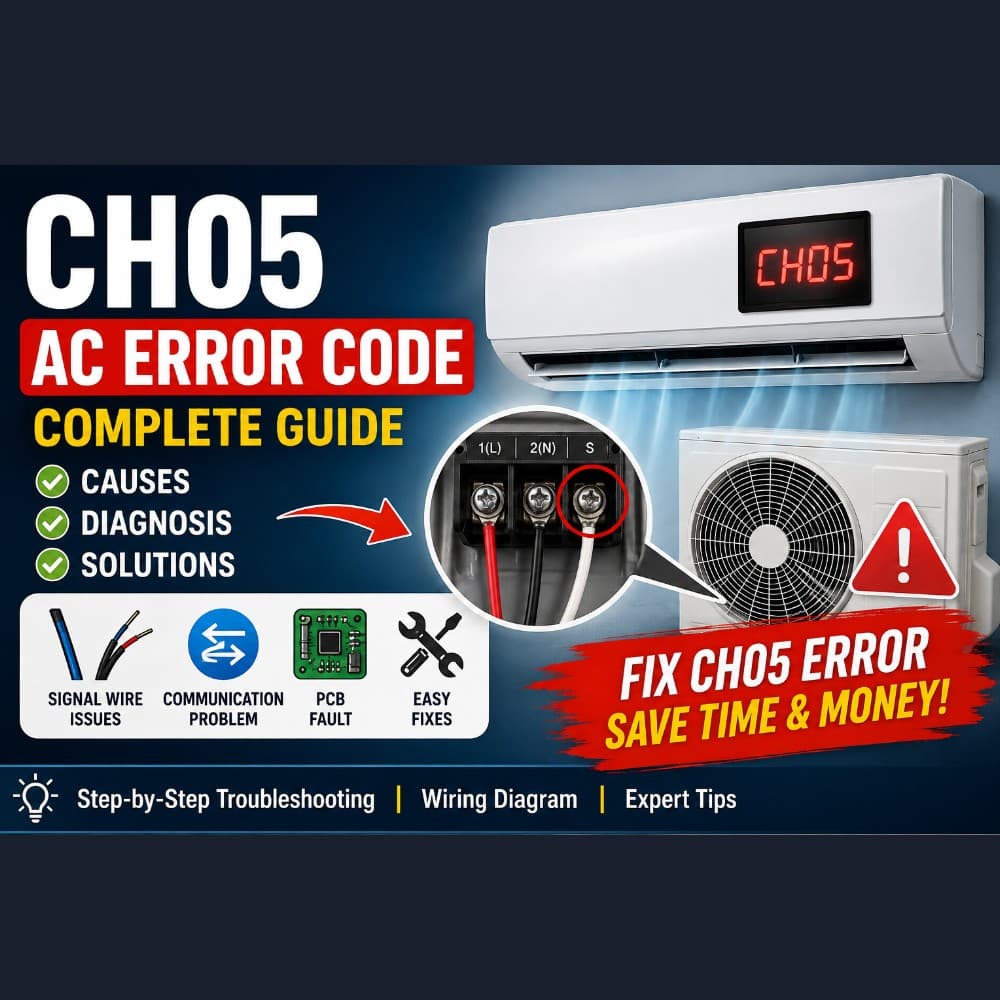 AC CH05 Error Kyu Aata Hai? Communication Error Ka Poora Solution